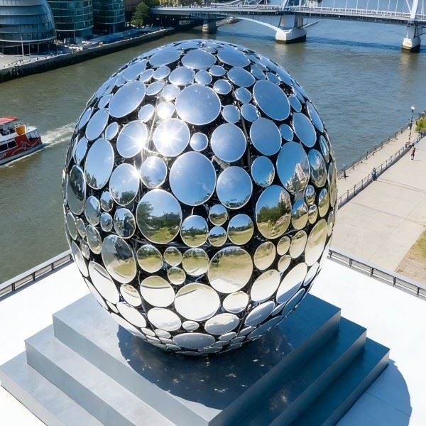 stainless steel reflective sphere